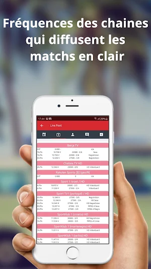 Foot Live Sat - Free Live Tv Channels Screenshot 3