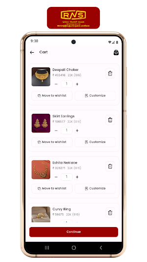 RNS Jewellery Screenshot 3