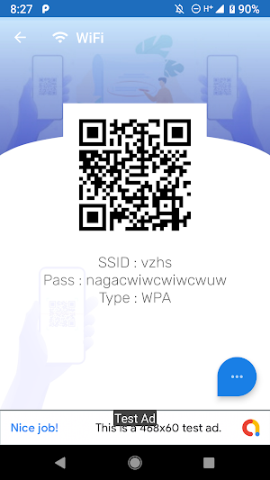 WiFi QR Code Scanner Screenshot 1