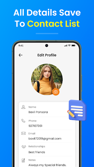 Contacts Screenshot 2