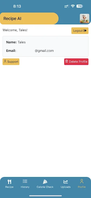 Recipe AI - Cooking Assistant Screenshot 3