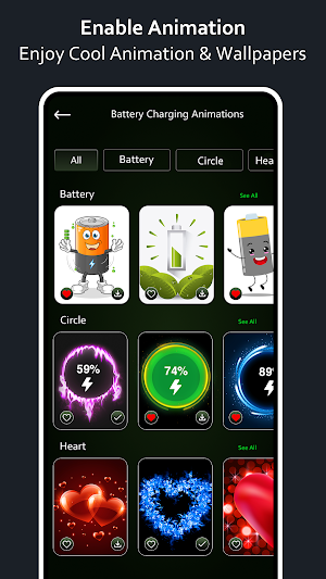 Battery Charging Animation Screenshot 1