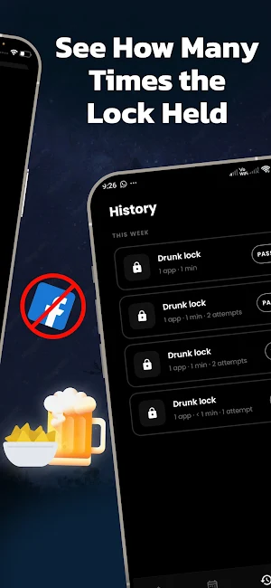Drunk Lock - Unlock Apps Sober Screenshot 3