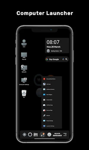 Computer Launcher Screenshot 1
