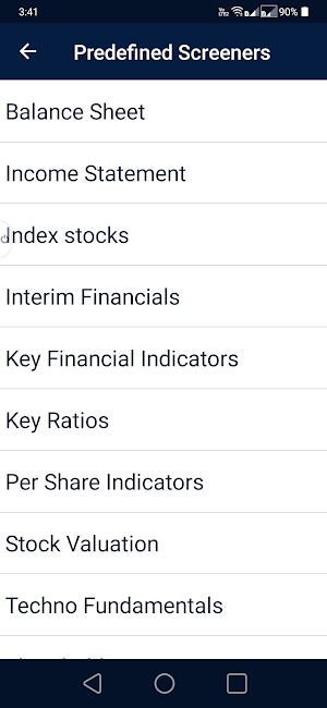Informist Credit Standard Screenshot 1