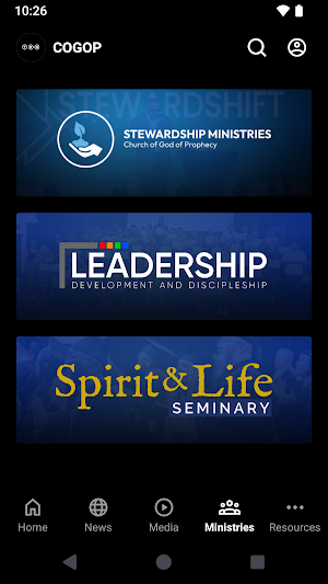 Church of God of Prophecy Screenshot 0
