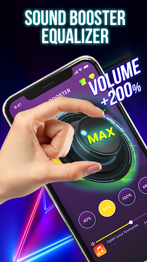 Sound Booster - Volume Booster Screenshot 1