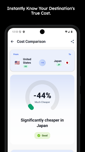Compare Living Costs Screenshot 3
