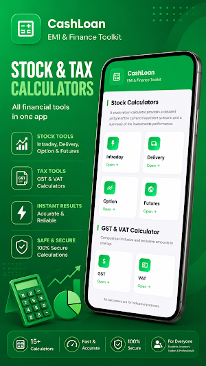 CashLoan – EMI Loan Calculator Screenshot 1