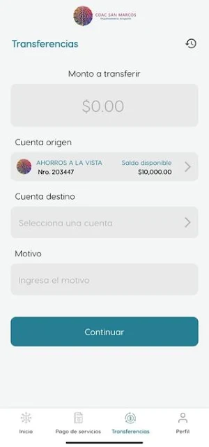 San Marcos Móvil Screenshot 1