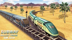 Subway Bullet Train Sim 2019 Screenshot 0