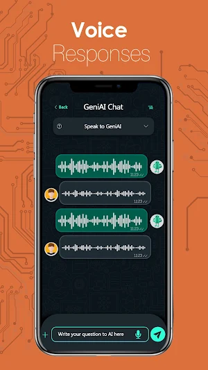 GeniAi Voice Assistant Chatbot Screenshot 0