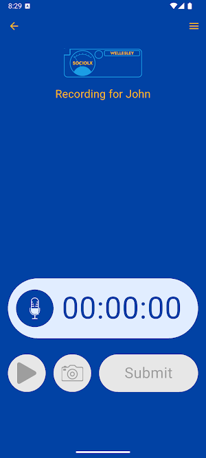 Wellesley Socio Recorder Screenshot 2