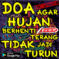 Doa Agar Hujan Berhenti Terang