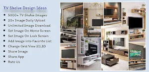 TV Shelves and TV Unit design Screenshot 0