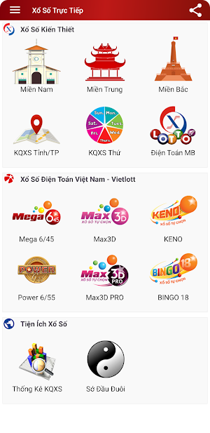 Xổ Số Trực Tiếp - KQXS - XoSo Screenshot 0