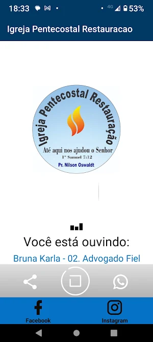 Igreja Pentecostal Restauracao Screenshot 2