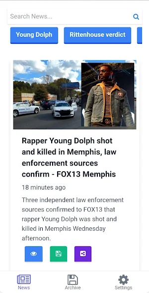 Trend News : Newspaper App Screenshot 3