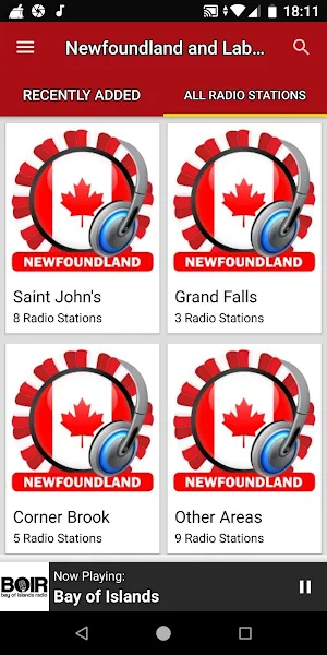 Newfoundland&Labrador Radios Screenshot 3
