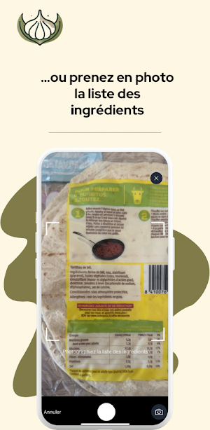 Fodmap Facile - Scan produits Screenshot 2