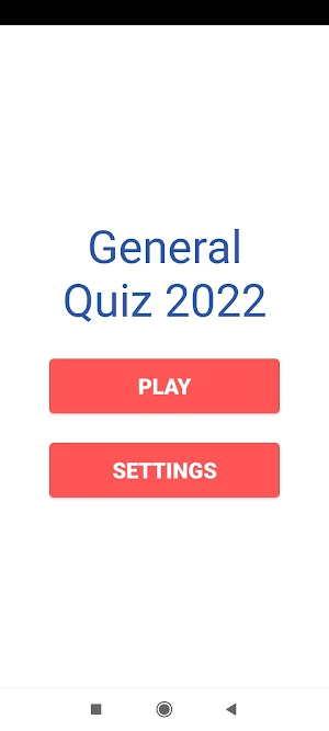General Quiz 2022 Hindi Screenshot 0