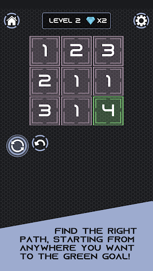 Find Path: A Math Brain Games Screenshot 0