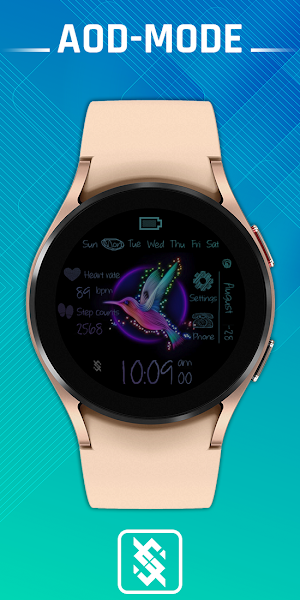 BFF29-Neon Art Bird Multicolor Screenshot 1