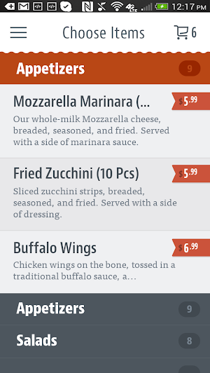 Ameci Pizza & Pasta Screenshot 2