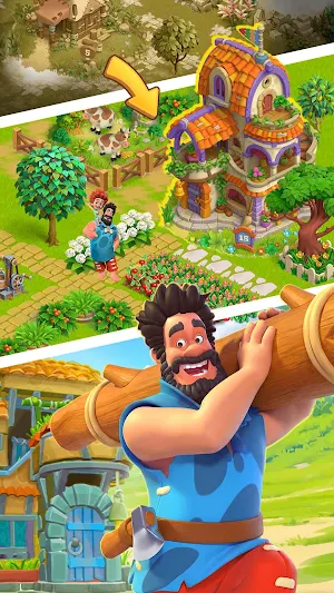 Family Bay: Merge & Farm Screenshot 2