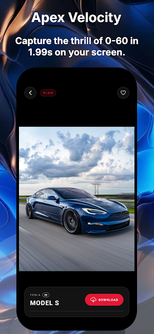 Tesla Car Wallpapers 4K Screenshot 1