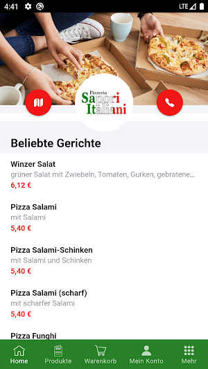 Pizzeria Sapori Italiani Screenshot 1