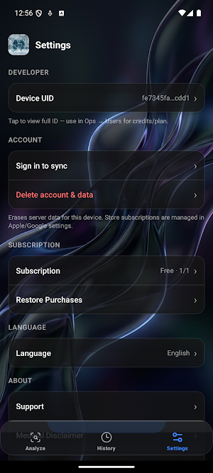MediScan: AI Vision Screenshot 2