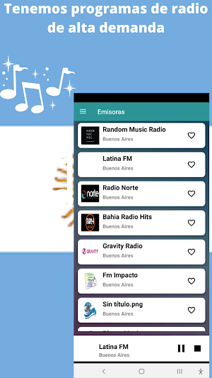 Radios argentinas Screenshot 0