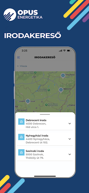 OPUS ENERGETIKA Áramapp Screenshot 1