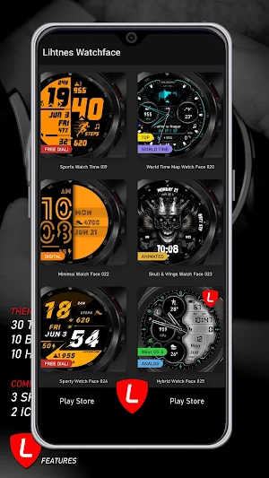 Lihtnes Watch Faces Screenshot 2