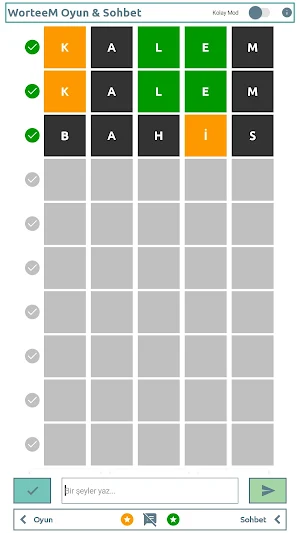 WorteeM - Sohbet içinde oyun Screenshot 2
