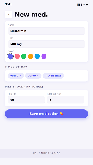MedMinder Pro Screenshot 2