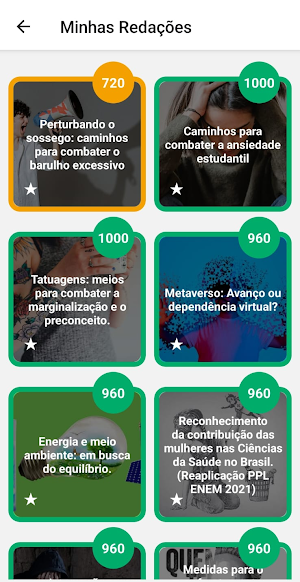 Repertório ENEM Screenshot 1