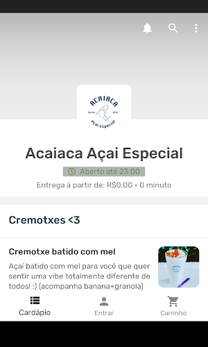 Acaiaca Açai Especial Screenshot 0