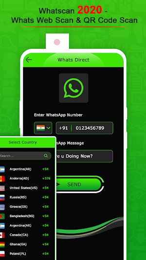 Whatscan 2020 - Whats Web Scan & QR Code Scan Screenshot 1