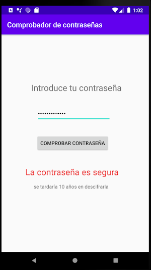 Password Checker Screenshot 1