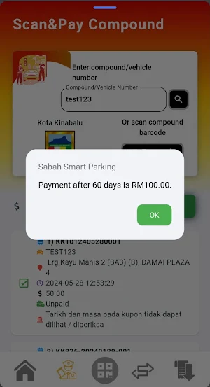 Sabah Smart Parking Screenshot 3