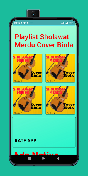 Sholawat Merdu Cover Biola Screenshot 1