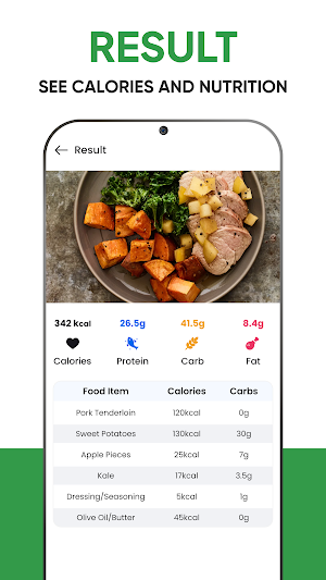 Calo AI & Food Calorie Counter Screenshot 2