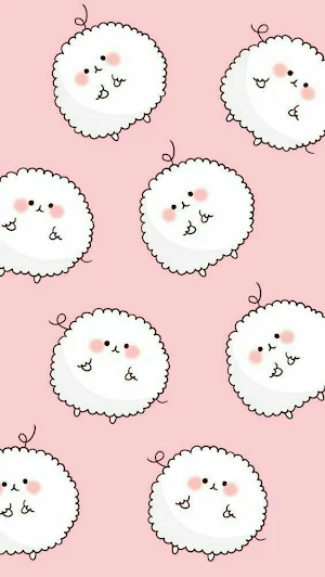 Kawaii Pink Wallpaper Screenshot 2