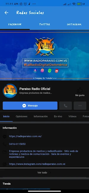 Radio Paraiso Screenshot 3