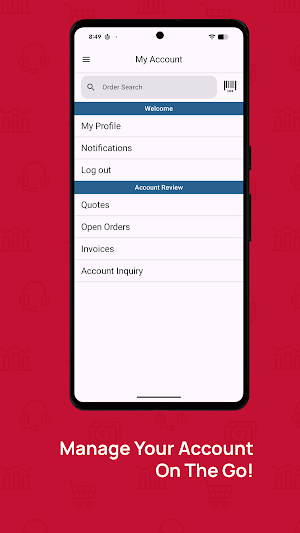 Aramsco OE Touch Screenshot 3