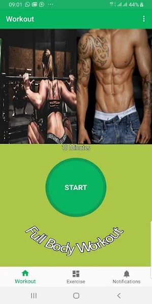10 Minutes Workout - Full Body Screenshot 0