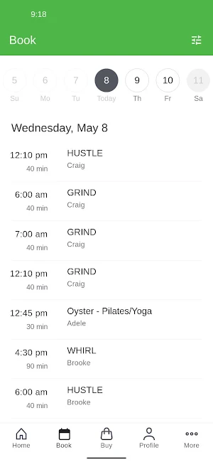 Reset Fitness Members App Screenshot 1