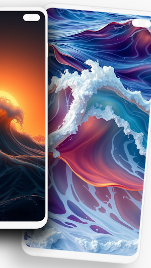 Waves Wallpapers Screenshot 1